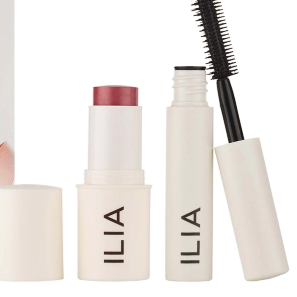 ILIA BLUSH AND MASCARA